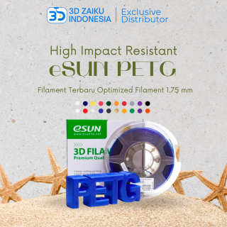 PETG eSUN 3D Filament Terbaru Optimized Filament 1.75 mm